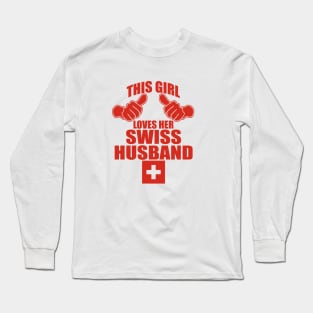 swiss husband Long Sleeve T-Shirt